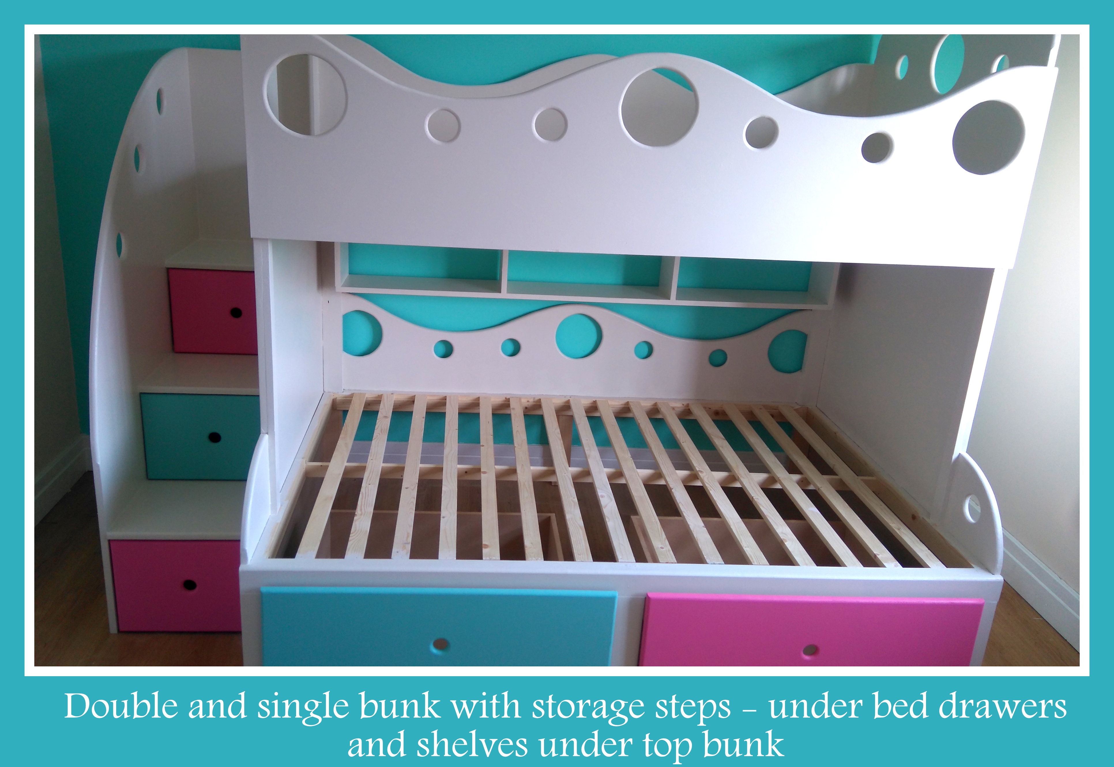 CHILDRENS STORAGE BEDS, BESPOKE CHILDRENS BEDS